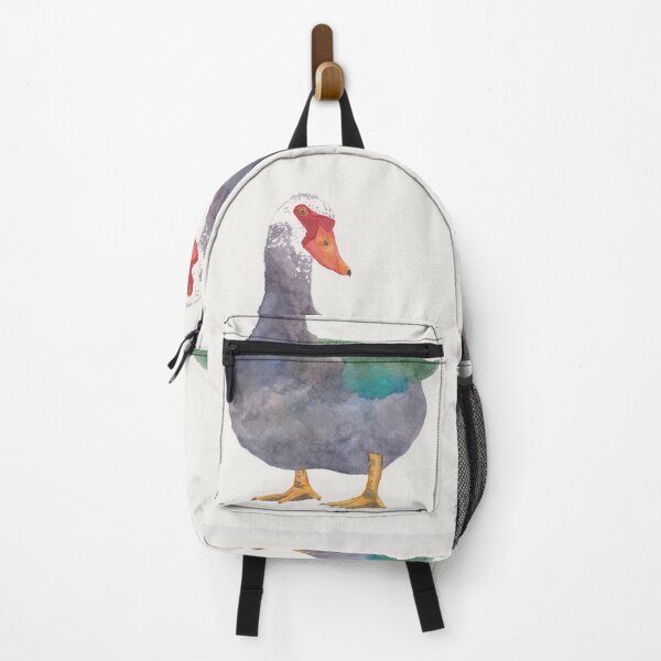 Item preview, Muscovy Duck watercolor bird painting designed and sold by TheWaterBirds.