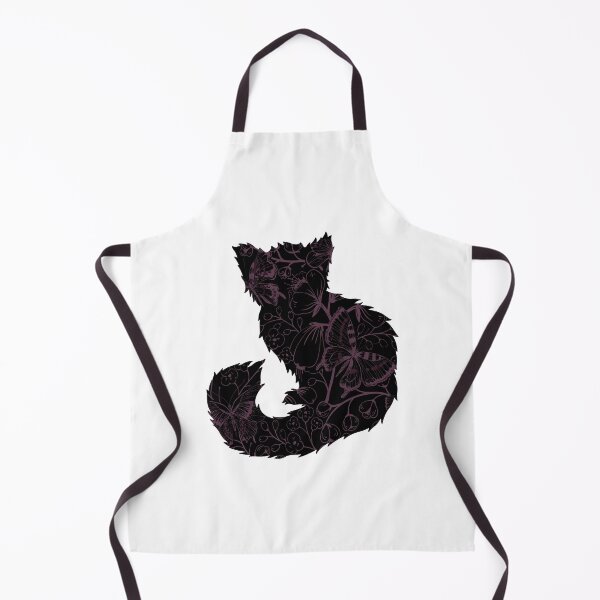 Item preview, Cute Red Panda Silhouette with Butterflies designed and sold by Cute Pawz.