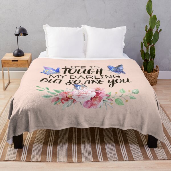 Item preview, Life Is Tough My Darling, But So Are You, Great Inspiring and motivational gift designed and sold by AmazingEcraft.