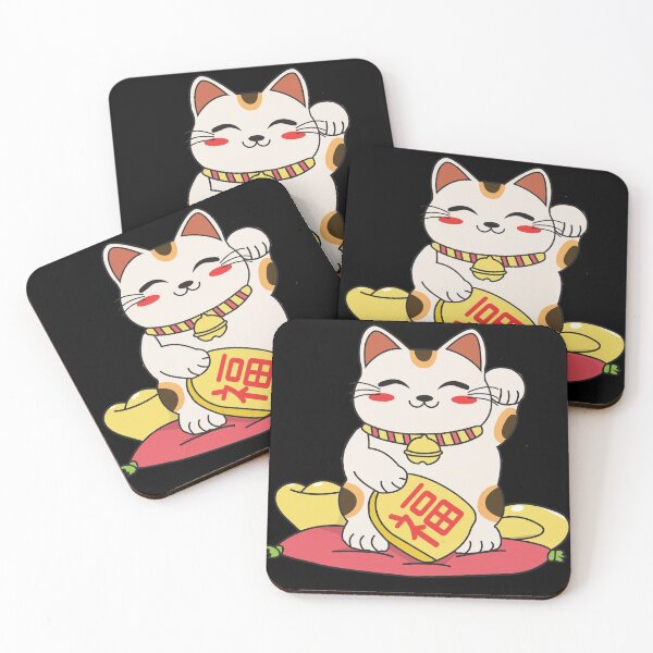 Item preview, Kawaii Maneki Neko designed and sold by YueHeng Creates ⭐⭐⭐⭐⭐.
