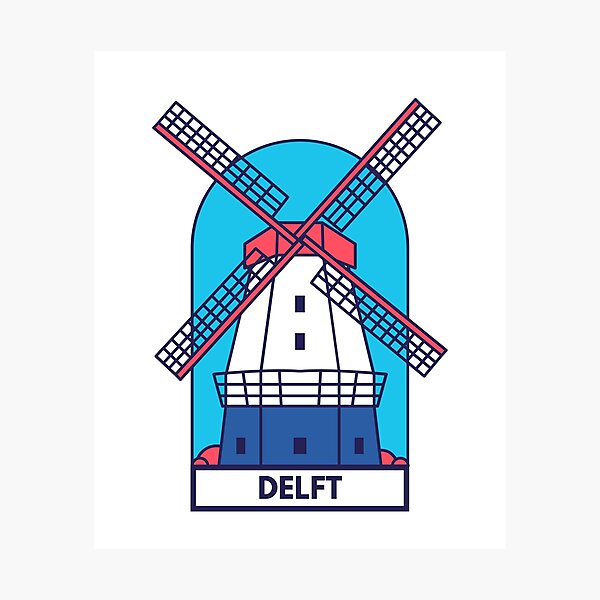 Item preview, Delft Logo designed and sold by Steghr.