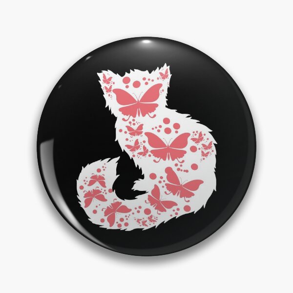 Item preview, Cute Red Panda Silhouette with Butterflies designed and sold by Cute  Pawz.