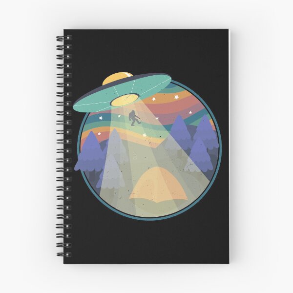 Item preview, Retro Sunset Alien UFO Camping Adventure. designed and sold by shirtdan.