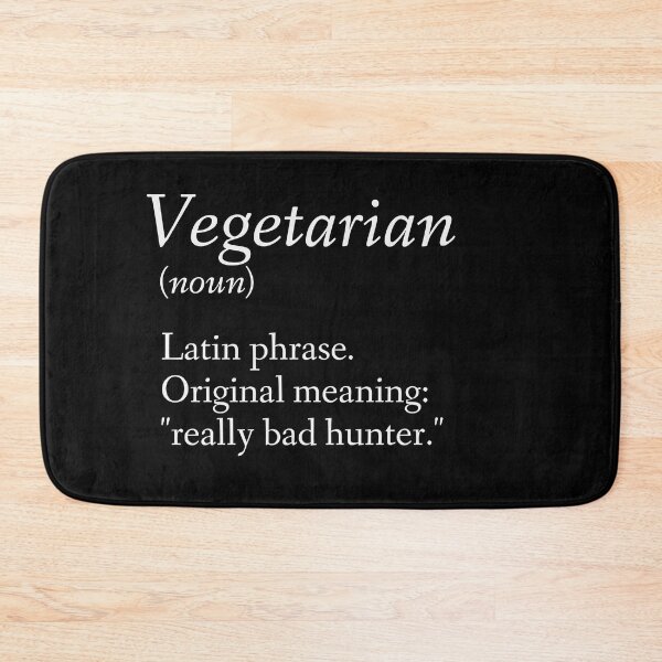 Item preview, Fake Definitions - Vegetarian designed and sold by Illustragrump.