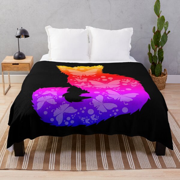 Item preview, Cute Red Panda Silhouette with Butterflies designed and sold by Cute Pawz.