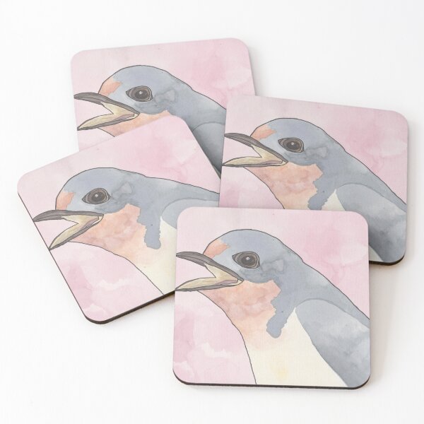 Item preview, Barn swallow watercolor art designed and sold by TheWaterBirds.