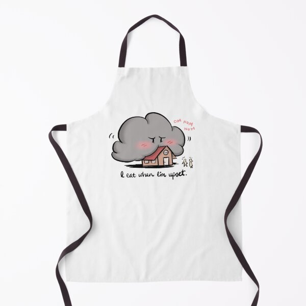 Item preview, Raincloud Moods 04 I eat when I'm upset. designed and sold by slightlymagic.