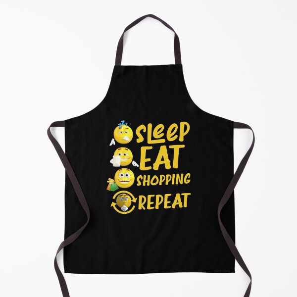 Item preview, Eat Sleep Shopping Repeat, Funny design  designed and sold by happy gift art.