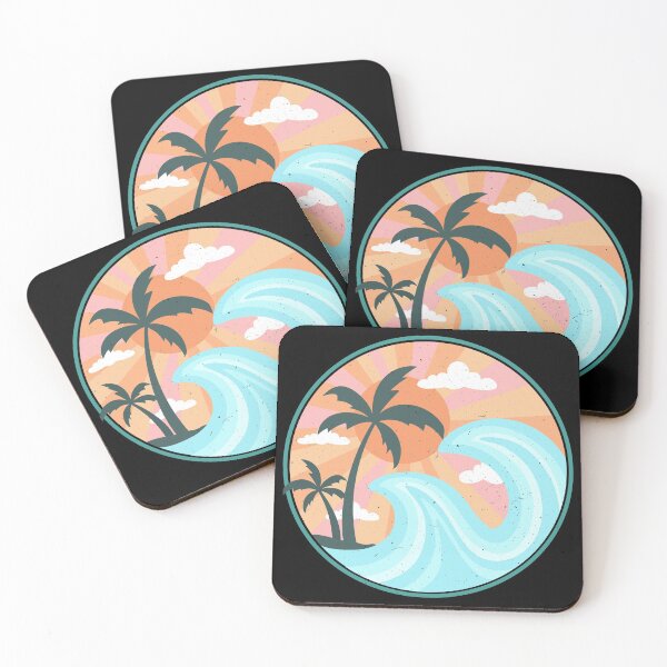 Item preview, Retro Sunset and Surf designed and sold by shirtdan.
