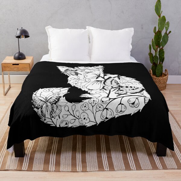Item preview, Cute Red Panda Silhouette with Butterflies designed and sold by Cute  Pawz.