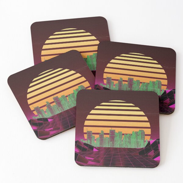 Item preview, Synthwave Grid Scene: Pink designed and sold by SapphireTitan.