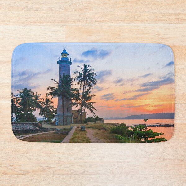 Item preview, Galle lighthouse sunrise designed and sold by Kevin Hellon.