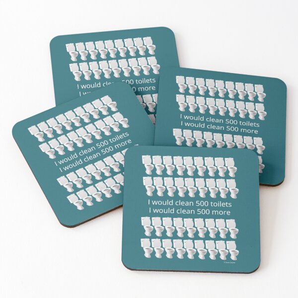 Item preview, I Would Clean 500 Toilets Funny Cleaning Humor designed and sold by SavvyCleaner.
