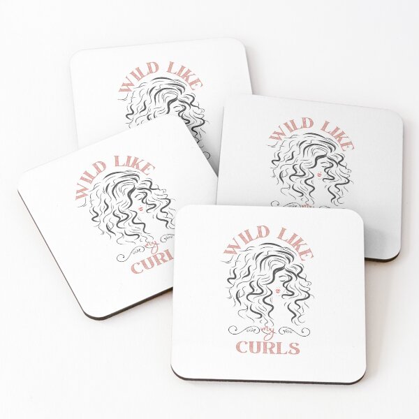 Item preview, WILD LIKE MY CURLS cute gift for girls designed and sold by zeg-shop.