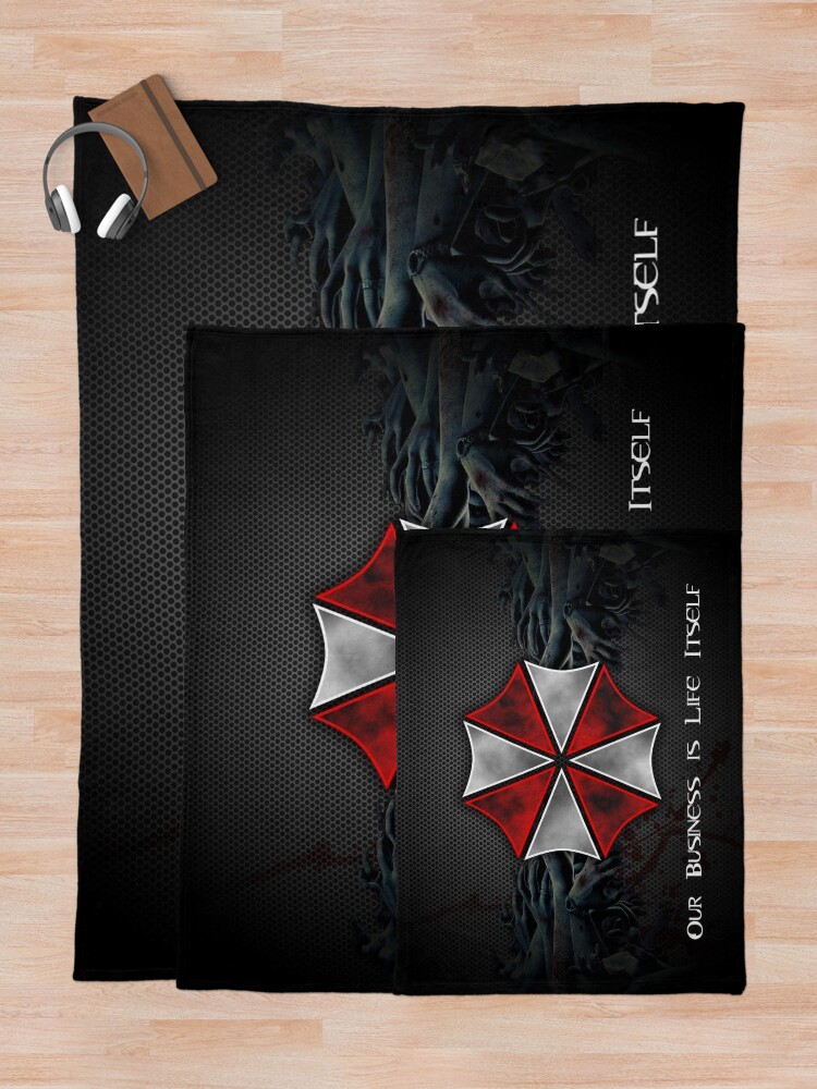 Thumbnail 5 of 6, Throw Blanket, Resident Evil designed and sold by alessiofano.