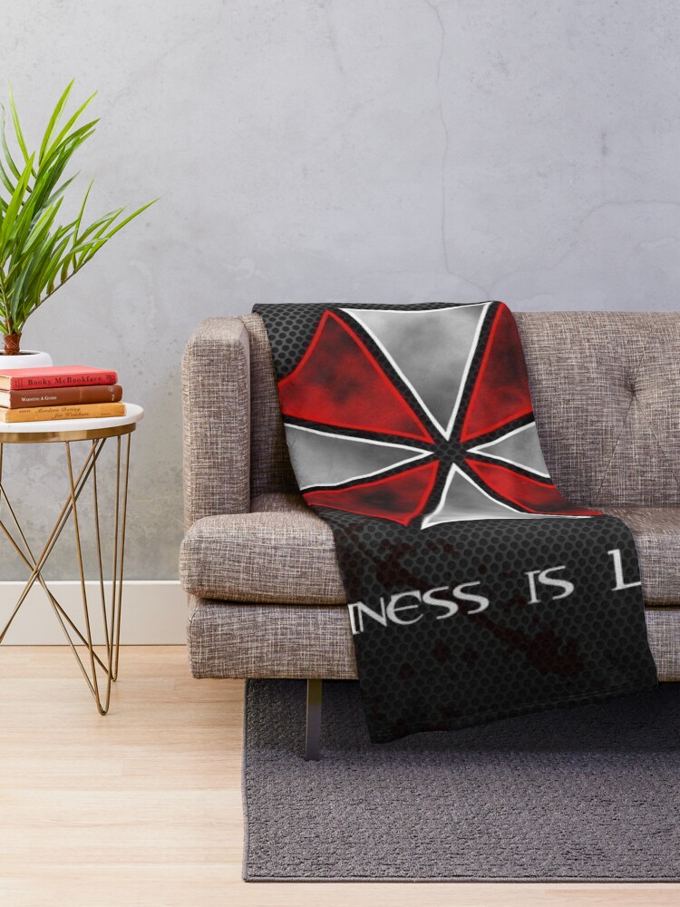 Thumbnail 2 of 6, Throw Blanket, Resident Evil designed and sold by alessiofano.