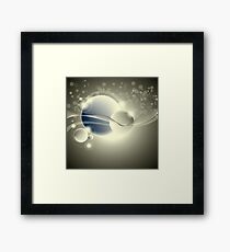 abstract graphics Framed Print