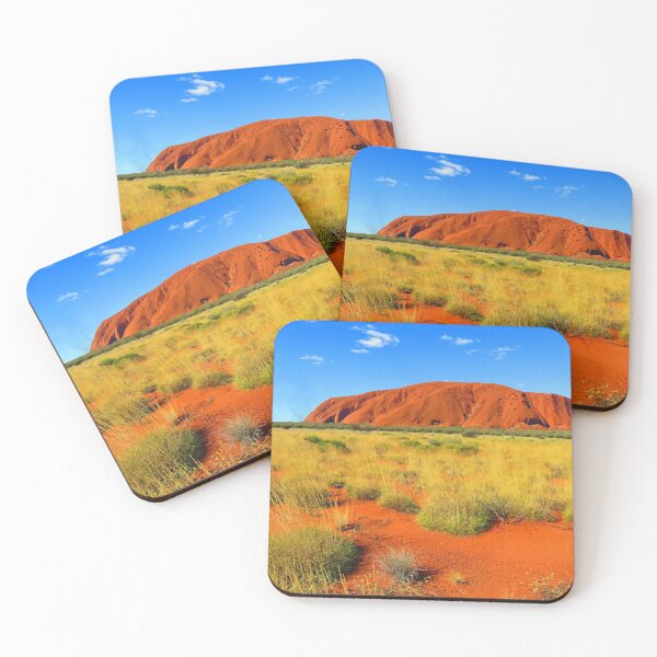 Aperçu de l'œuvre Australian Outback Uluru (Ayers Rock) Australie créée et vendue par Giovanni's Brown Quotes.