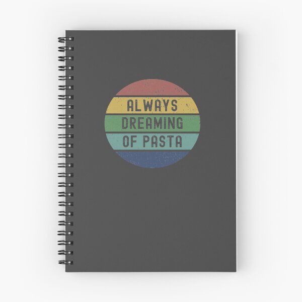 Item preview, Always Dreaming of Pasta - Cool Distressed Sunset Novelty Graphic designed and sold by Dorkification.