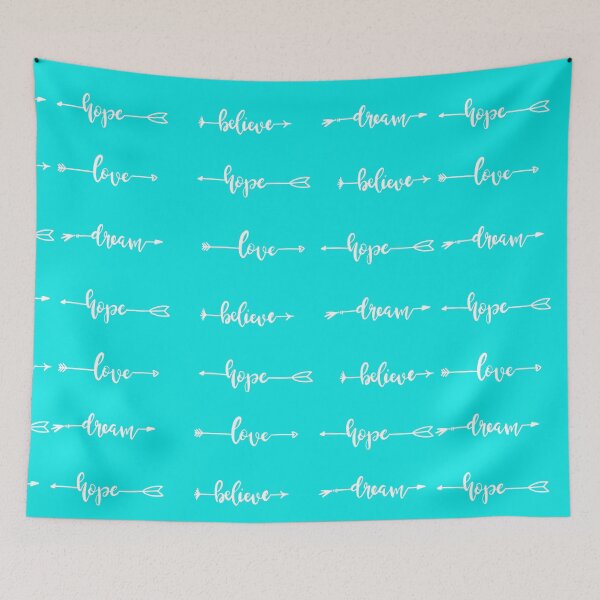 Item preview, Hope, Love, Believe, Dream Arrow Pattern designed and sold by LiveAndGlow.