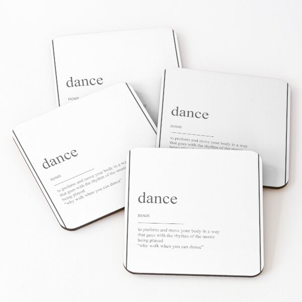 Item preview, Dance Watercolor Map Yoga Quote Definition Design designed and sold by vividpixelusa.