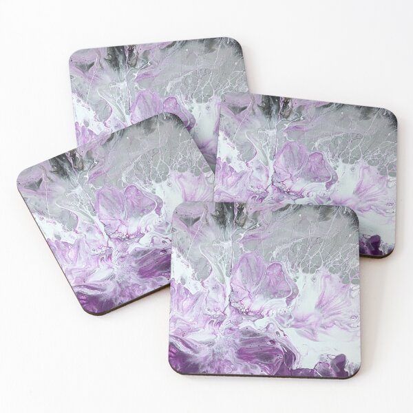 Item preview, Abstract Ace Pride Acrylic Pour Art designed and sold by snowpinecone.