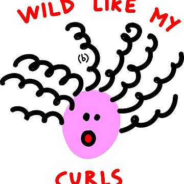 Artwork thumbnail, Wild like my curls by bananartista