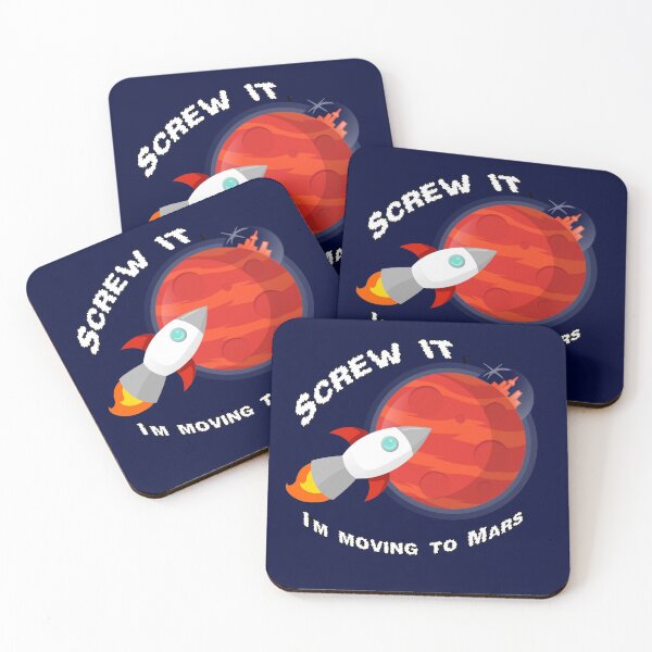 Item preview, Screw it, I'm moving to Mars designed and sold by Ashkerdoodles.
