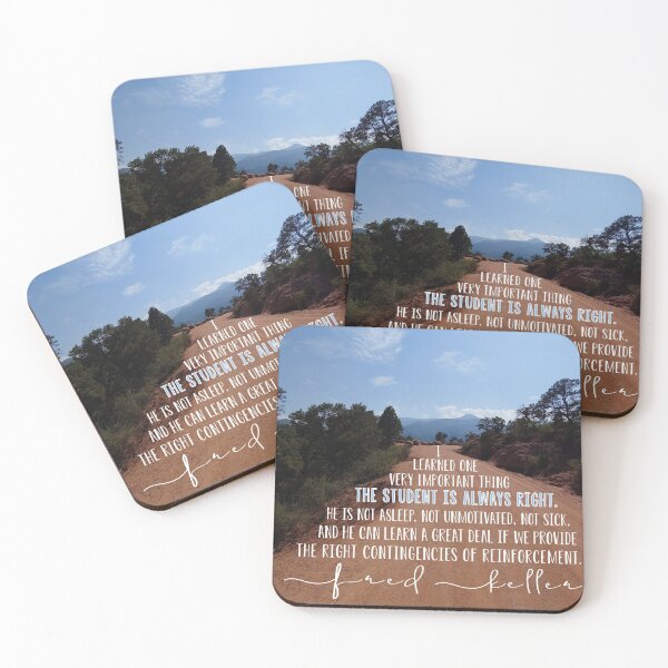 Item preview, Fred Keller student is always right quote designed and sold by bcbayay designs.