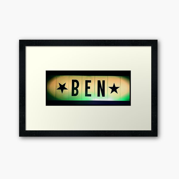 Item preview, Ben, Ben mask, Ben socks, Ben magnet, Ben sticker  designed and sold by PicsByMi.