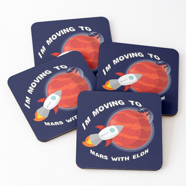 Item preview, I'm moving to Mars with Elon designed and sold by Ashkerdoodles.