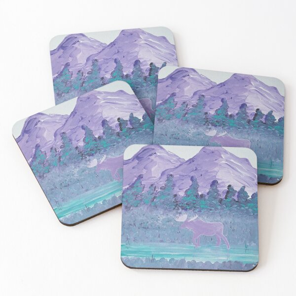 Item preview, Lavender Mountains designed and sold by TheArtWeasel.