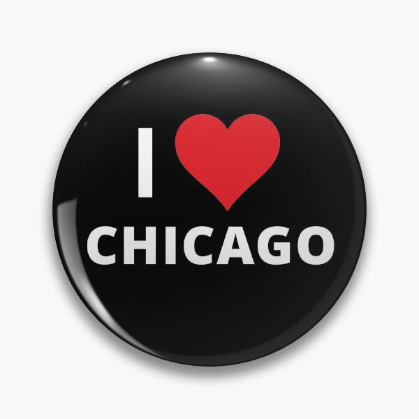 Item preview, I Love Chicago (dark) designed and sold by mugify.