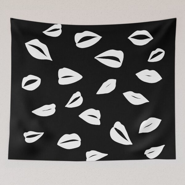 Item preview, Lip Splatter Filled No1 Black designed and sold by GaiaByMila.