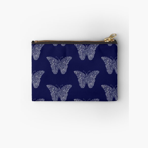 Item preview, Navy Blue Butterfly Pattern designed and sold by ChibiKolossus.