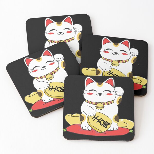Item preview, Kawaii Maneki Neko designed and sold by YueHeng Creates ⭐⭐⭐⭐⭐.