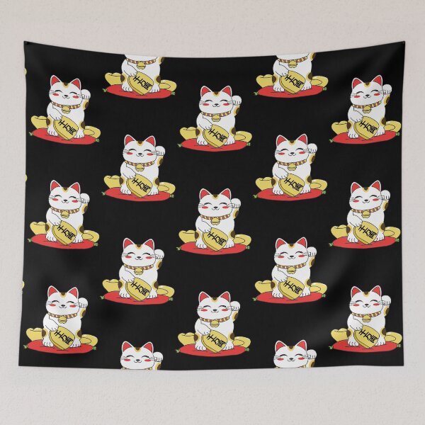 Item preview, Kawaii Maneki Neko designed and sold by YueHeng Creates ⭐⭐⭐⭐⭐.