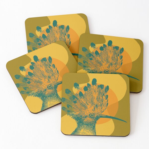 Item preview, Funky Retro Color Bird Plumage designed and sold by ChatNoirGallery.