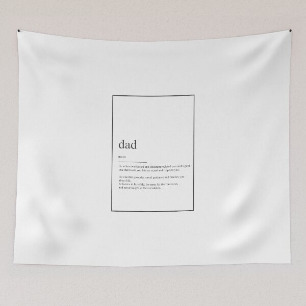 Item preview, Dad Watercolor Map Yoga Quote Definition Design designed and sold by vividpixelusa.