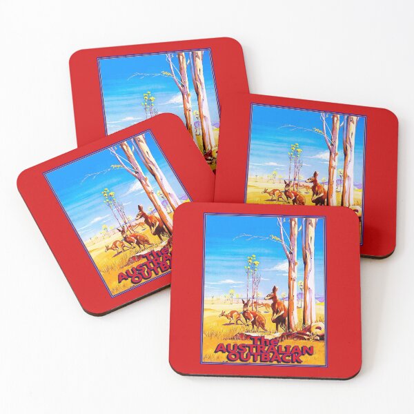 Item preview, AUSTRALIAN OUTBACK : Vintage Advertising Print designed and sold by posterbobs.