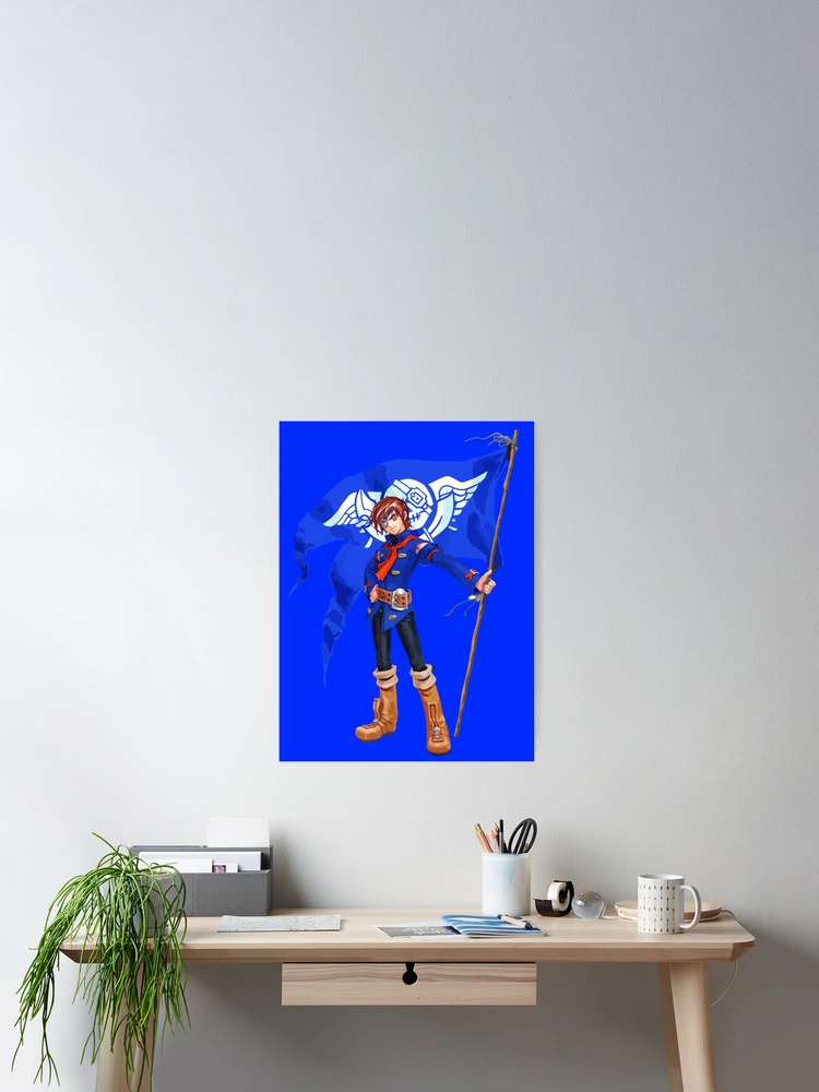 Thumbnail 2 of 3, Poster, Vyse of the Blue Rouges designed and sold by Pestephan14.