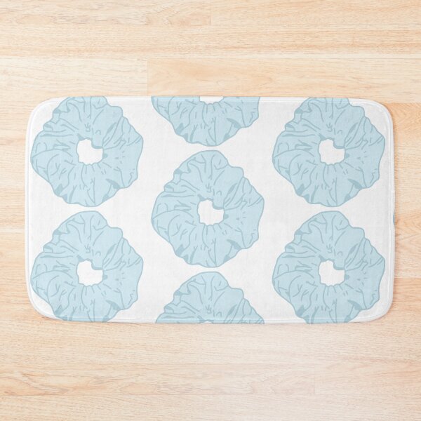 Item preview, aesthetic pastel blue scrunchie designed and sold by millafrlan.