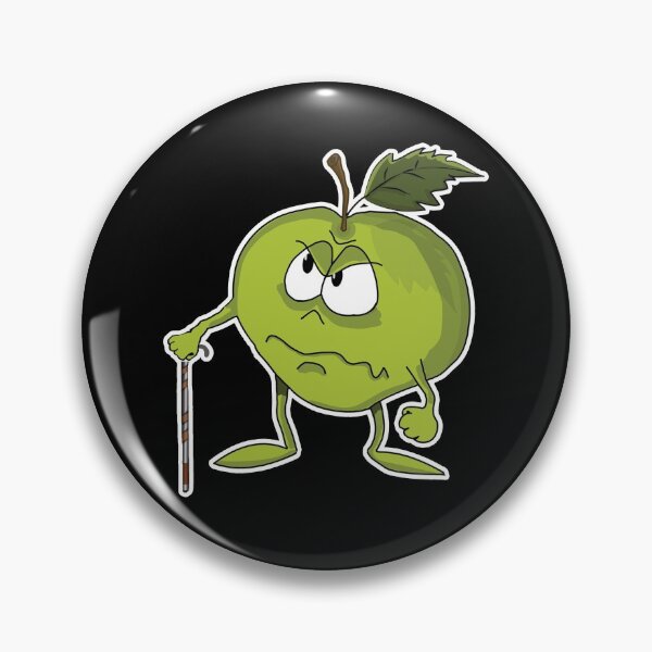 Item preview, Crab Apple - Granny with a Cane Illustration designed and sold by ColorfulMystic.