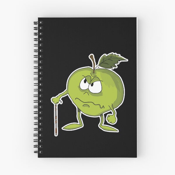 Item preview, Crab Apple - Granny with a Cane Illustration designed and sold by ColorfulMystic.