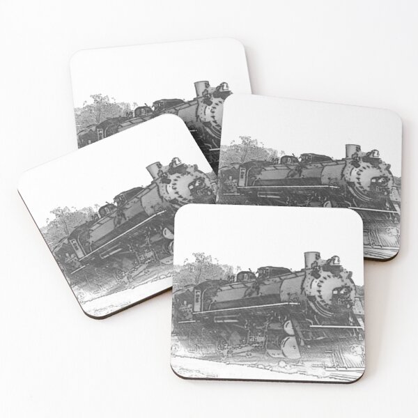 Item preview, Classic Train Pencil Sketch Design designed and sold by shopsimply.