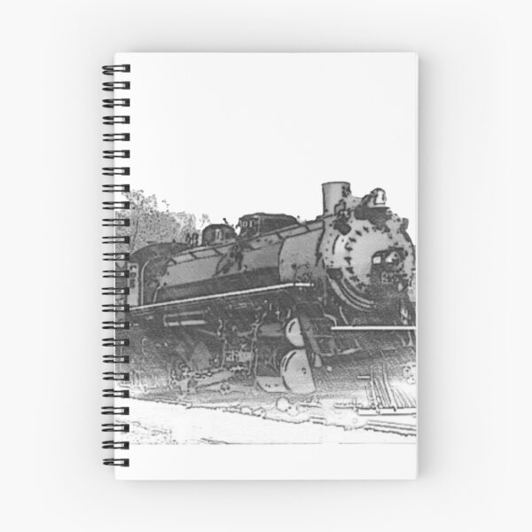 Item preview, Classic Train Pencil Sketch Design designed and sold by shopsimply.