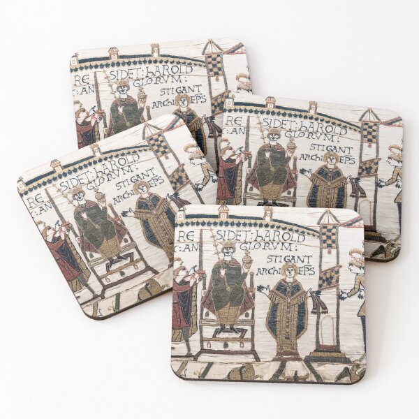 Item preview, Bayeux Tapestry Harold coronation designed and sold by Qrhoo.