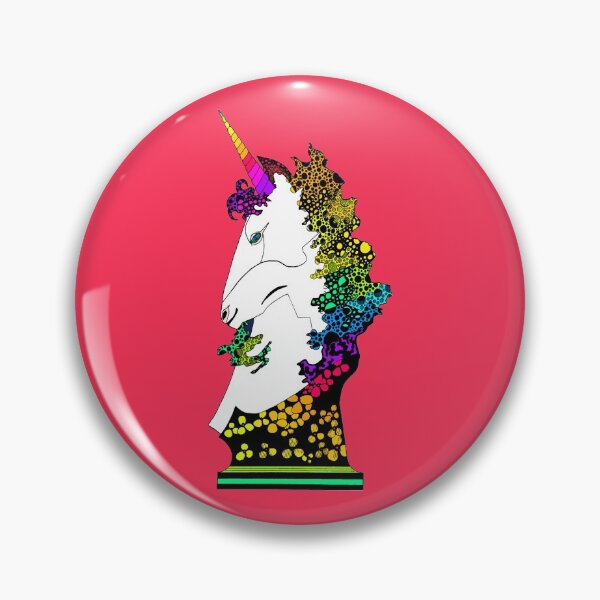 Uni-on-Coral Pin