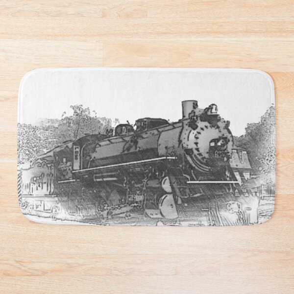 Item preview, Classic Train Pencil Sketch Design designed and sold by shopsimply.