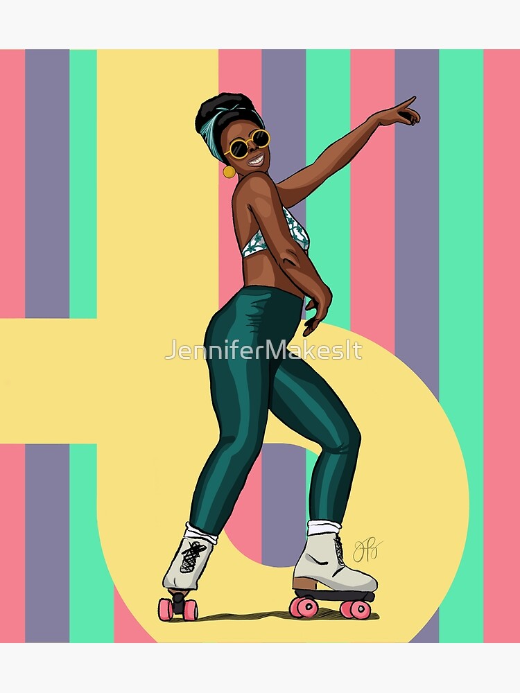 Roll With It - Rollergirl 2 by JenniferMakesIt